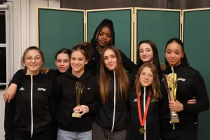 l'équipe du SPG à la soirée des récompenses de l'OMS 2024